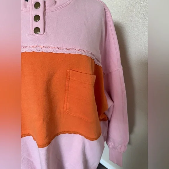 free people Strawberry Sweatshirt - Picture 3 of 6